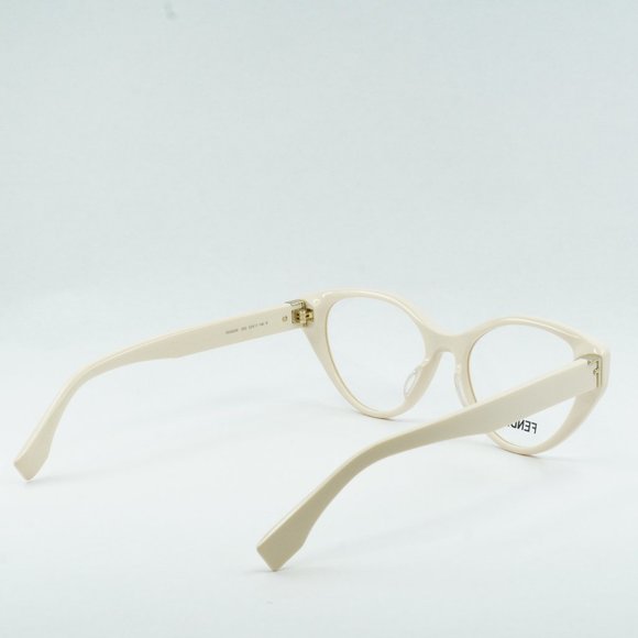 FINAL PRICE NEW FENDI FE50020I 025 IVORY EYEGLASSES